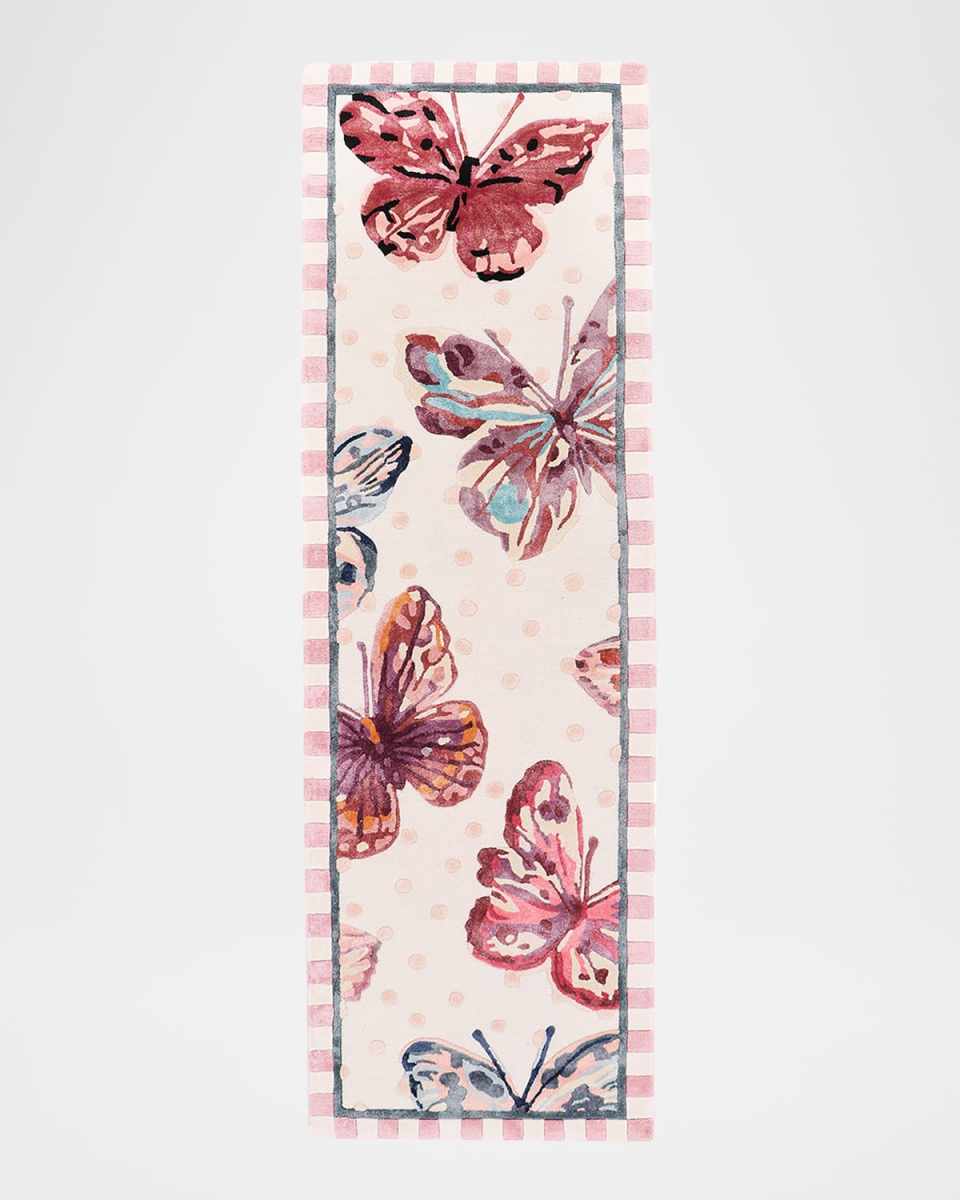 Eternity Butterfly Rug, 2'6" x 8'